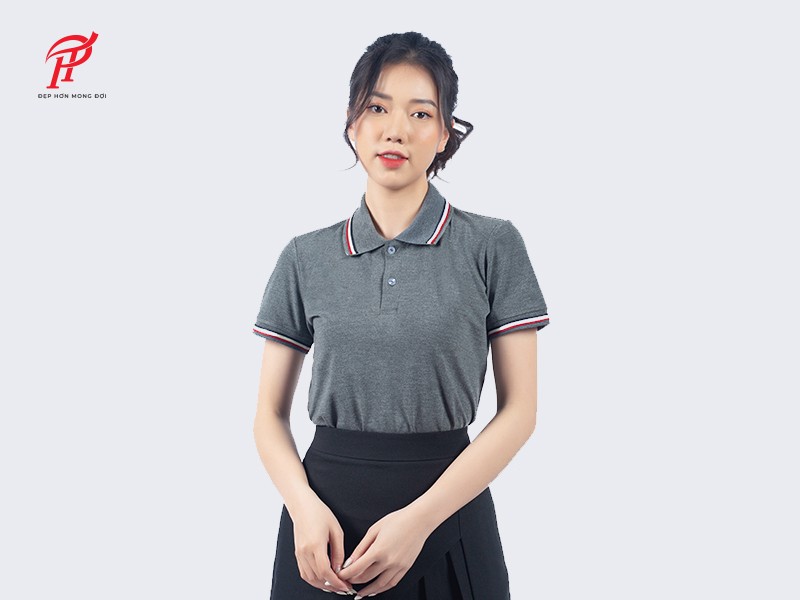 Áo đồng phục polo cho nữ công sở