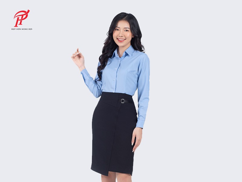 Áo sơ mi nữ công sở là món đồ không thể thiếu
