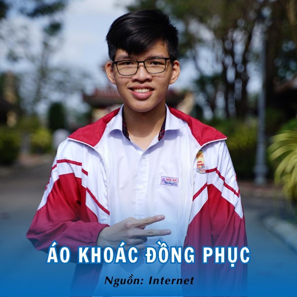 Áo khoác đồng phục Quốc học Huế bắt mắt, hiện đại