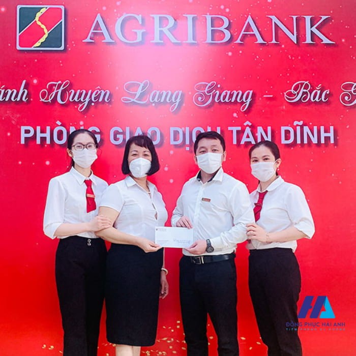 Áo sơ mi đồng phục Agribank