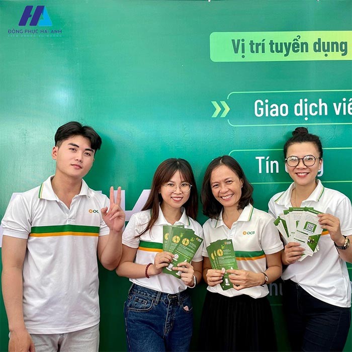Những điểm đặc biệt trong thiết kế và màu sắc đồng phục OCB Bank
