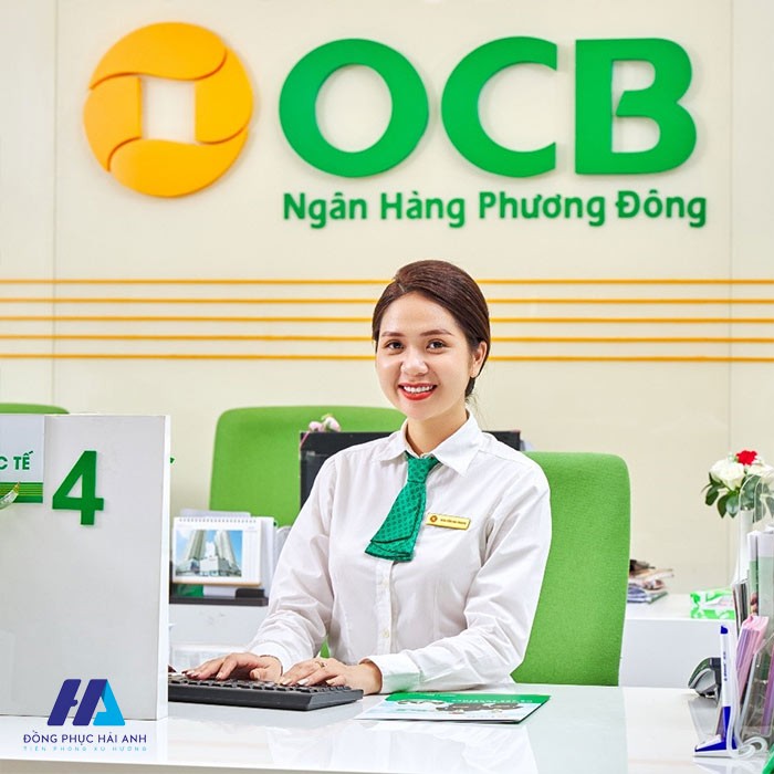 Áo sơ mi đồng phục OCB Bank thanh lịch và trang nhã