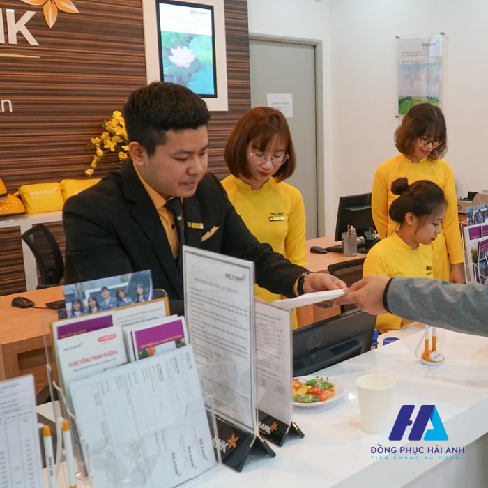 Quy định về việc mặc đồng phục giao dịch viên tại Bắc Á Bank