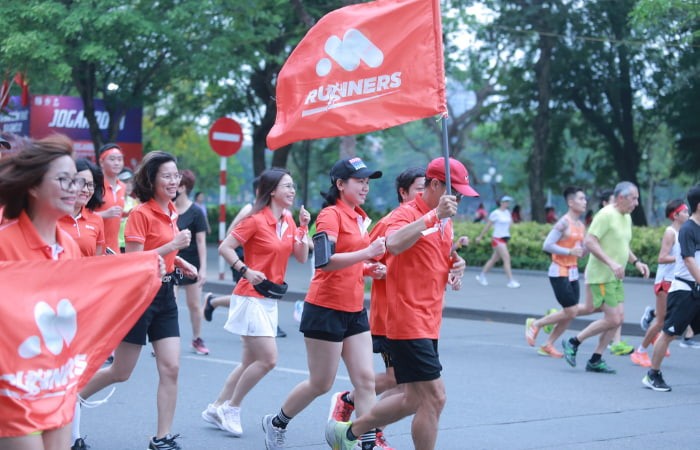 Áo thun team building đồng phục msb