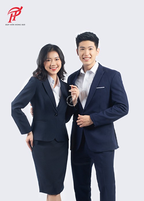 Đồng phục vest nam sang trọng.