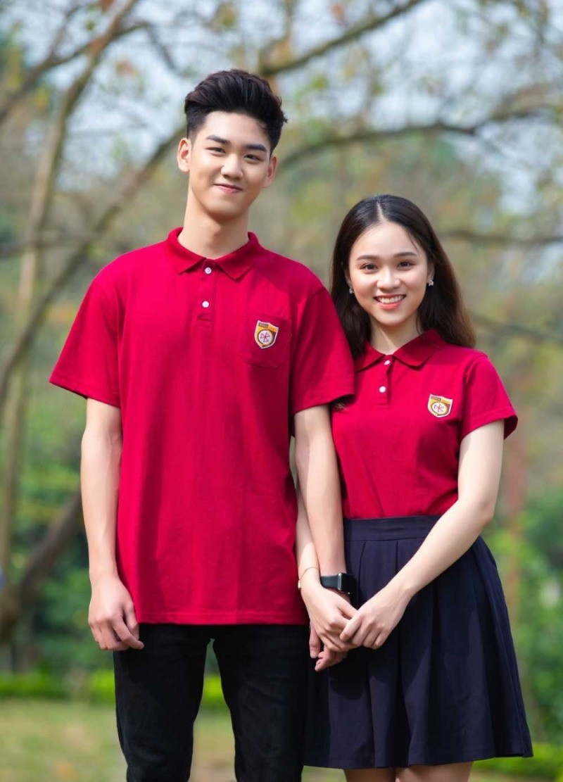 Đồng phục mùa hè cho học sinh trung học Nguyễn Bỉnh Khiêm - Cầu Giấy
