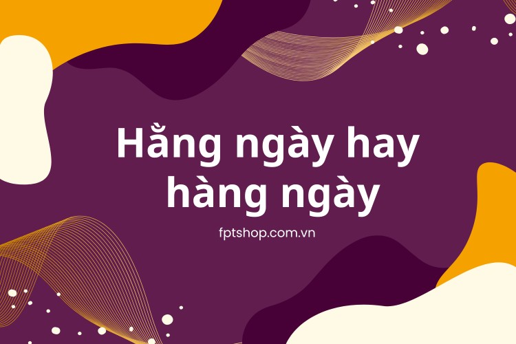 Mô hình biểu tượng đang nói chuyện, thể hiện sự nhầm lẫn trong phát âm của hai từ hằng ngày hay hàng ngày