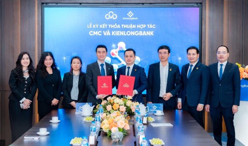 KienlongBank ký kết hợp tác chiến lược cùng CMC Telecom, củng cố vị thế thương hiệu