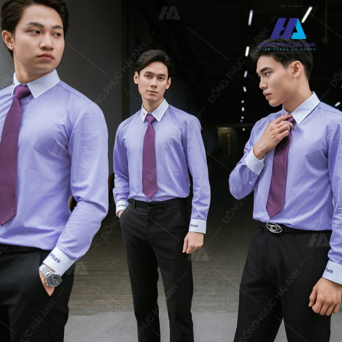 Thiết kế cà vạt đồng phục nam công sở với những màu sắc, họa tiết độc đáo