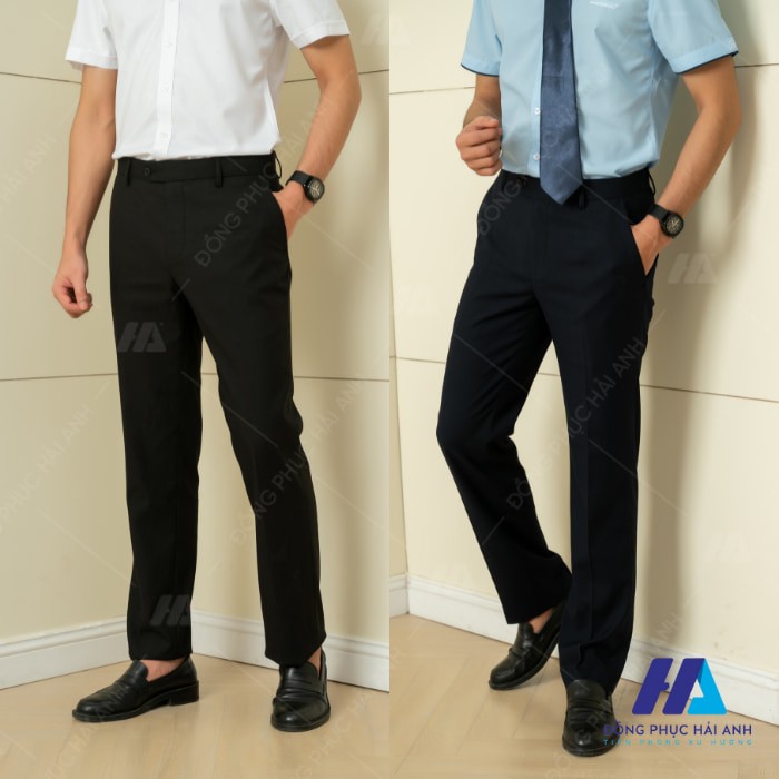 Thiết kế quần tây công sở lịch lãm, sang trọng và chuyên nghiệp