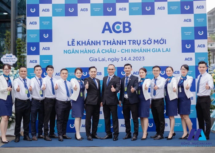 Biểu đồ thể hiện sứ mệnh và tầm nhìn phát triển bền vững của Ngân hàng ACB