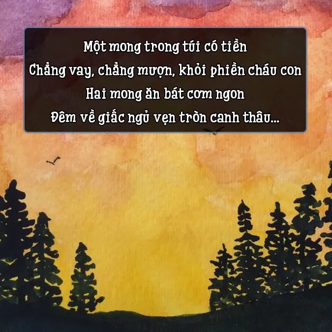Cụ ông và cụ bà tay trong tay đi dạo trong vườn, ánh mắt rạng ngời