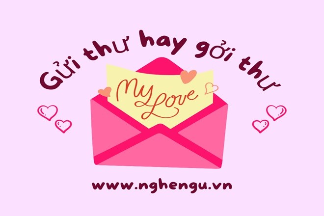 Hình ảnh minh họa sự băn khoăn giữa hai cách viết "gởi" và "gửi"