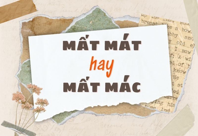 Hình ảnh minh họa sự băn khoăn về lỗi chính tả "mất mát hay mất mác"