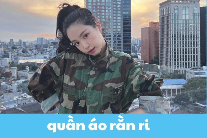 Quân phục rằn ri với họa tiết độc đáo