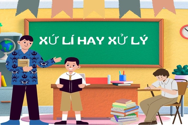 Sự phân biệt giữa cách viết "xử lí" và "xử lý" trong tiếng Việt