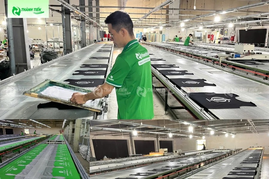 Xưởng may Đồng Phục Thành Tiến với quy mô sản xuất hiện đại