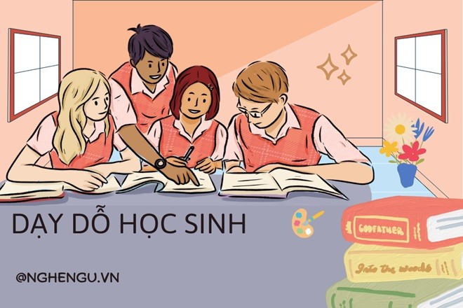Giáo dục học sinh là một quá trình "dạy dỗ" ân cần và kiên nhẫn