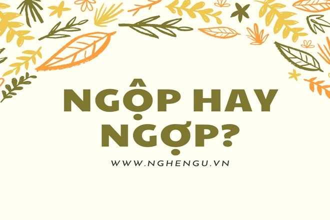 Phân biệt giữa ngộp và ngợp