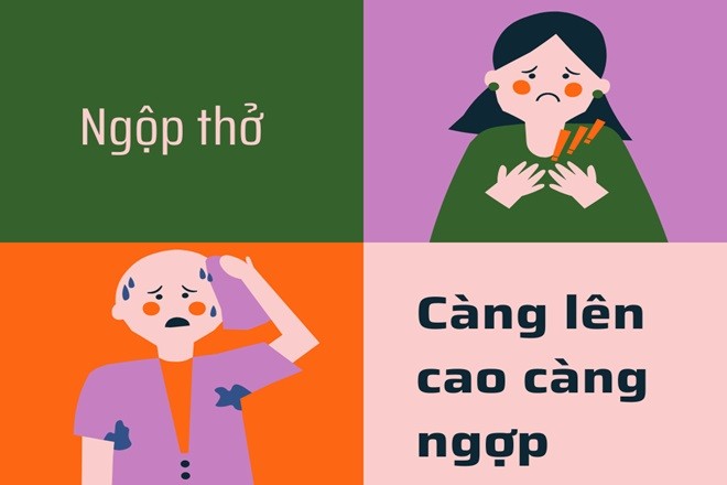 Sự khác biệt giữa ngộp thở và ngợp thở