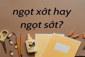 Hình ảnh minh họa cho sự nhầm lẫn giữa ngọt xớt và ngọt sớt