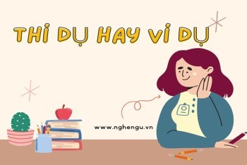 Ví dụ hay thí dụ, từ nào phổ biến hơn?